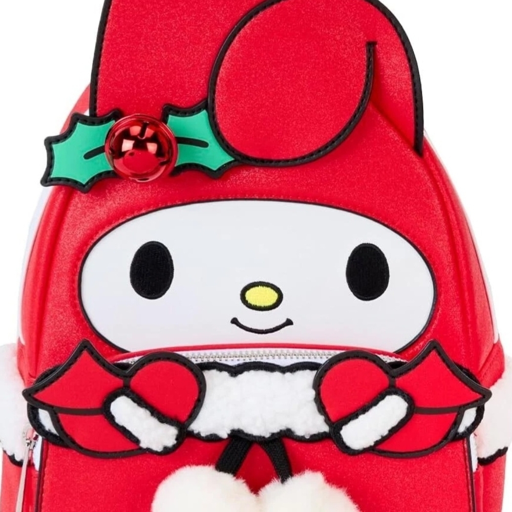 Loungefly Sanrio My Melody Christmas Santa Backpack NWT